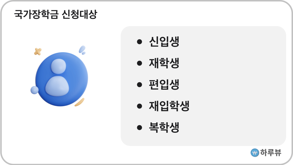 국가장학금신청대상조건신입생재학생편입생재입학생복학생